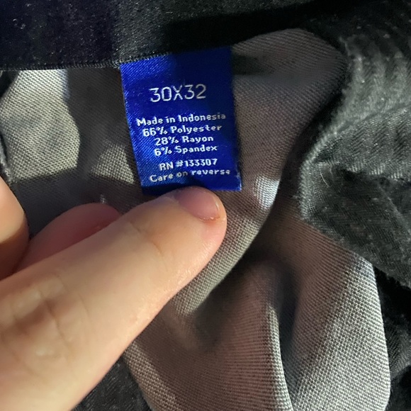 Grey/ Silver Suit/Dress pants 30/32. - Picture 3 of 4